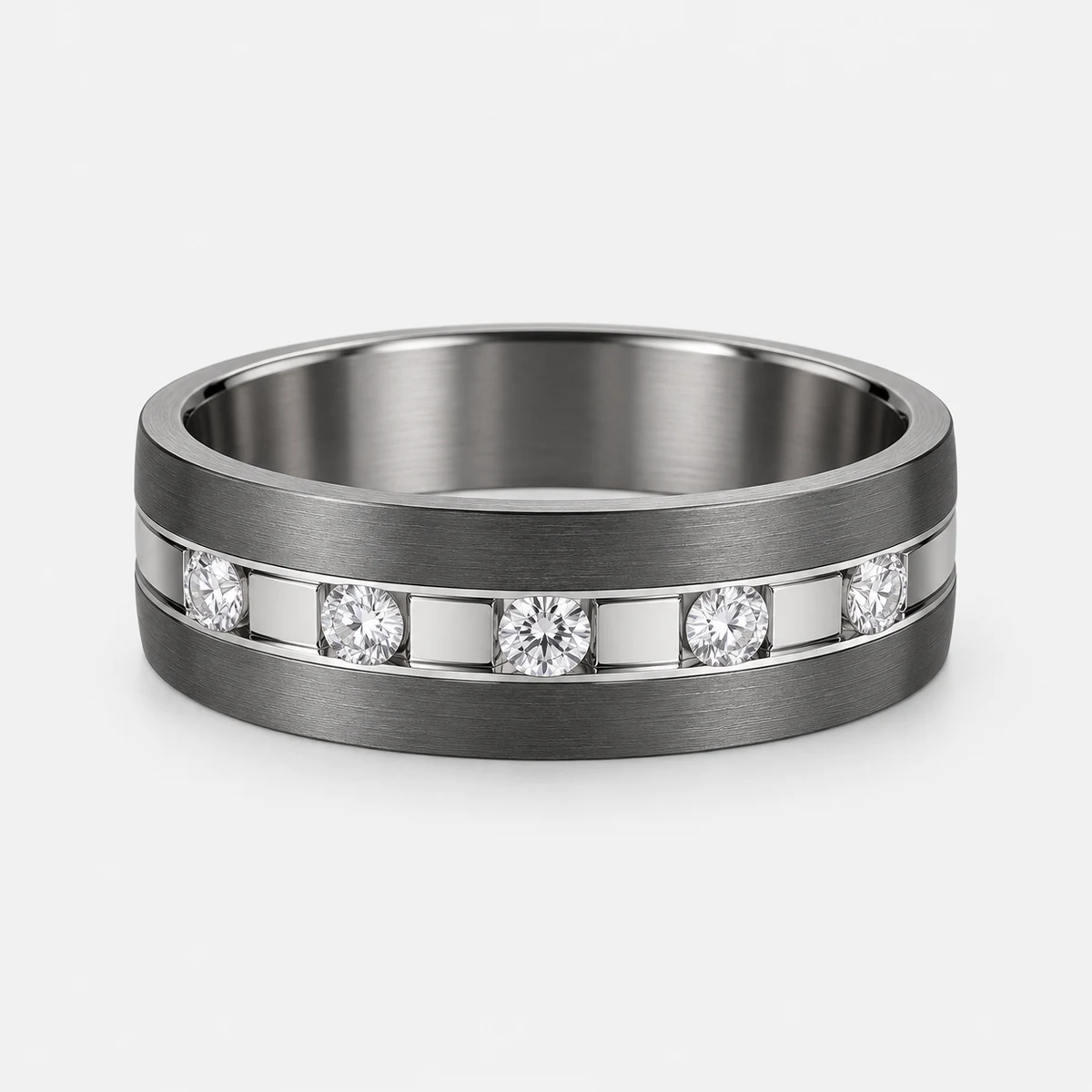 Carbone Diamond Ring