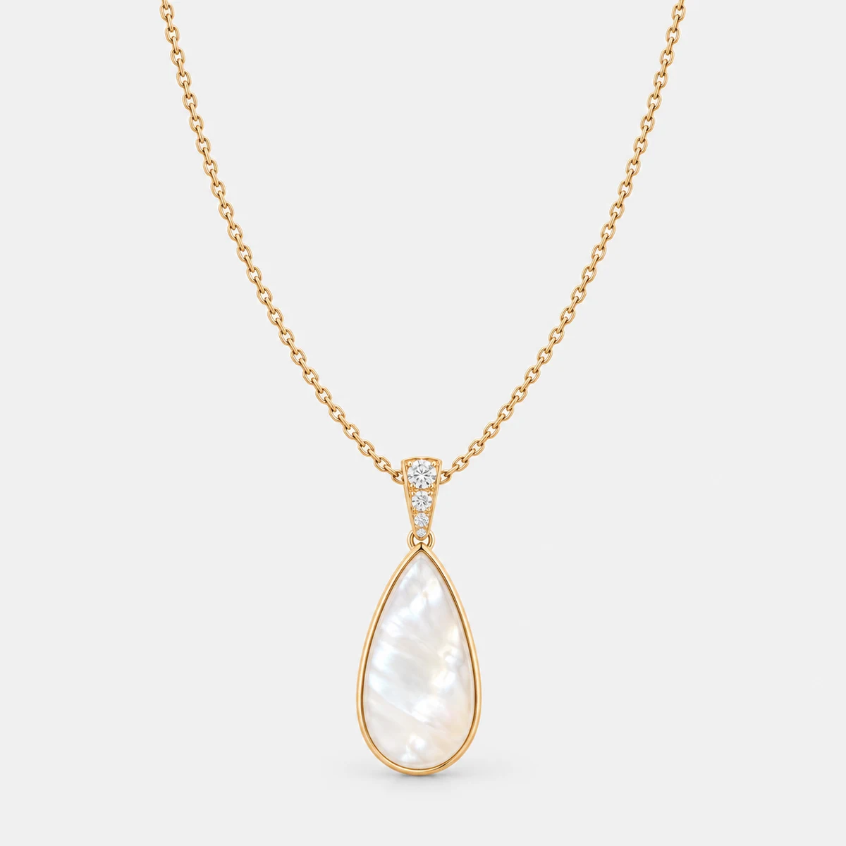 Nacre Drop Pendant