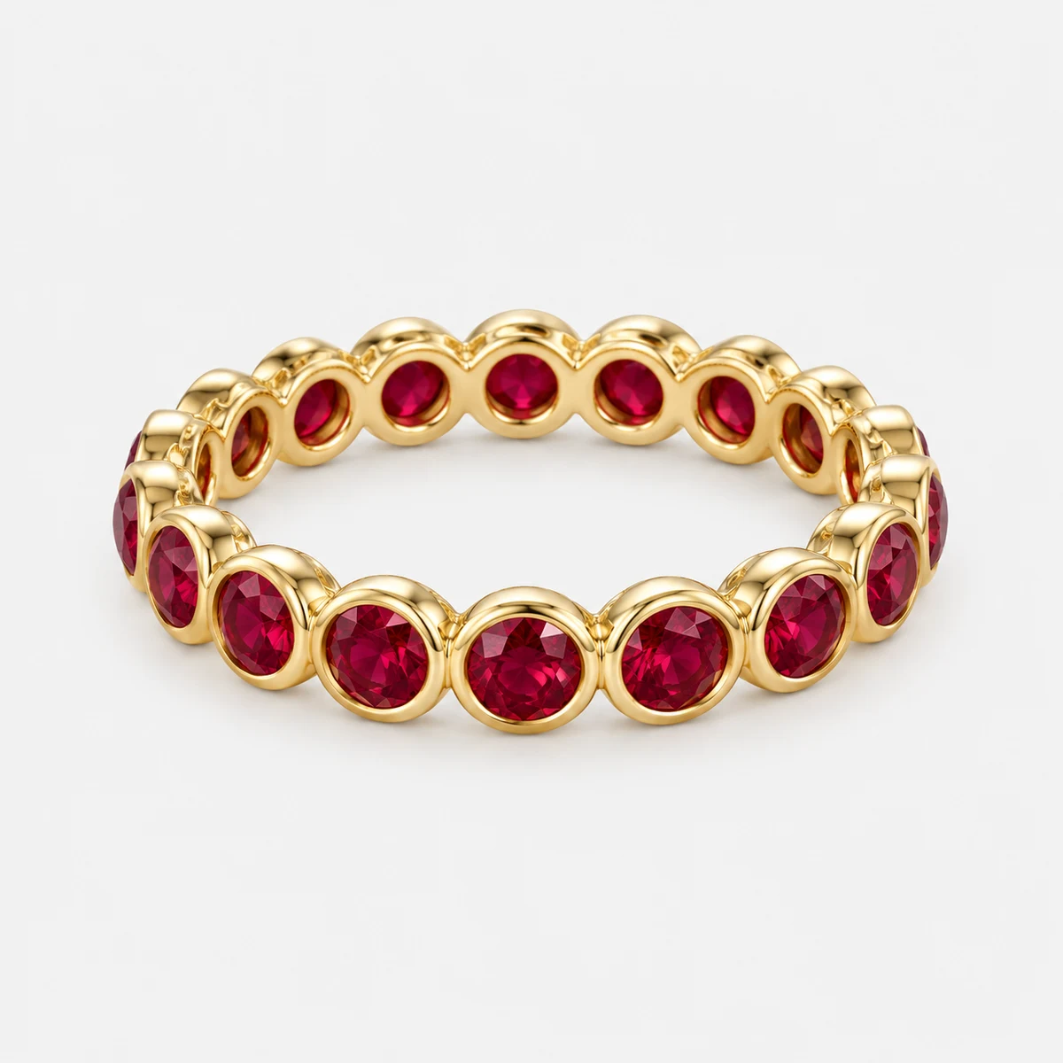 Ruban Ruby Eternity Band